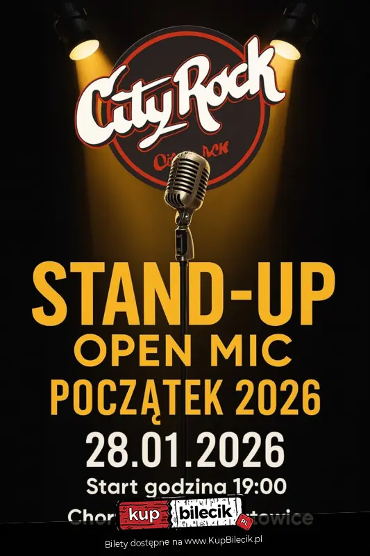 Stand-up Open Mic Katowice Prowadzenie: Piotr Przytuła