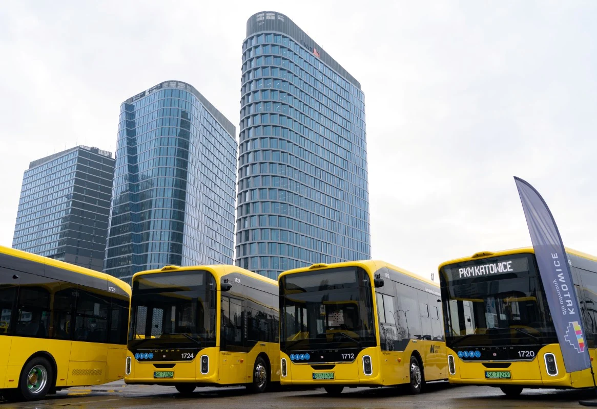 Nowe elektryczne autobusy w taborze katowickiego PKM