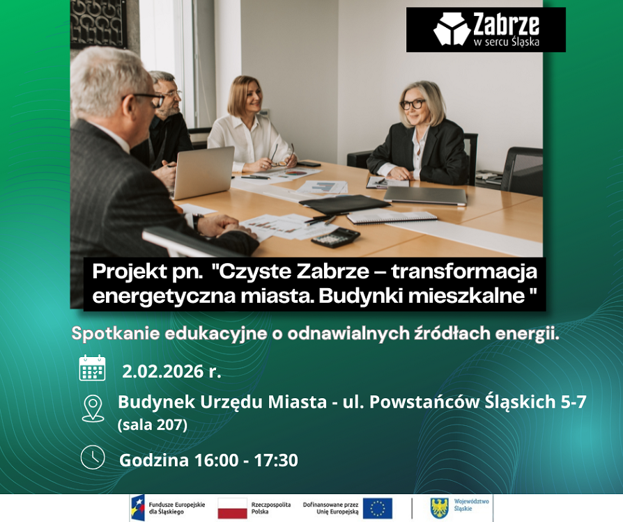 Jak poprawić efektywność energetyczną budynków? Spotkanie w Zabrzu / fot. UM Zabrze
