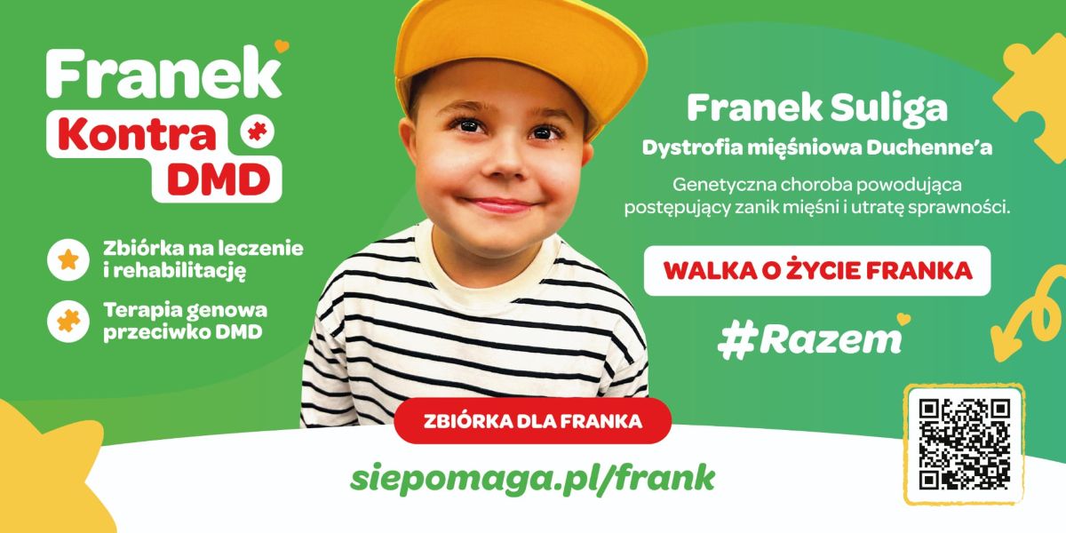 Bieg charytatywny w Katowicach. Pobiegniemy dla 8-letniego Franka Suligi