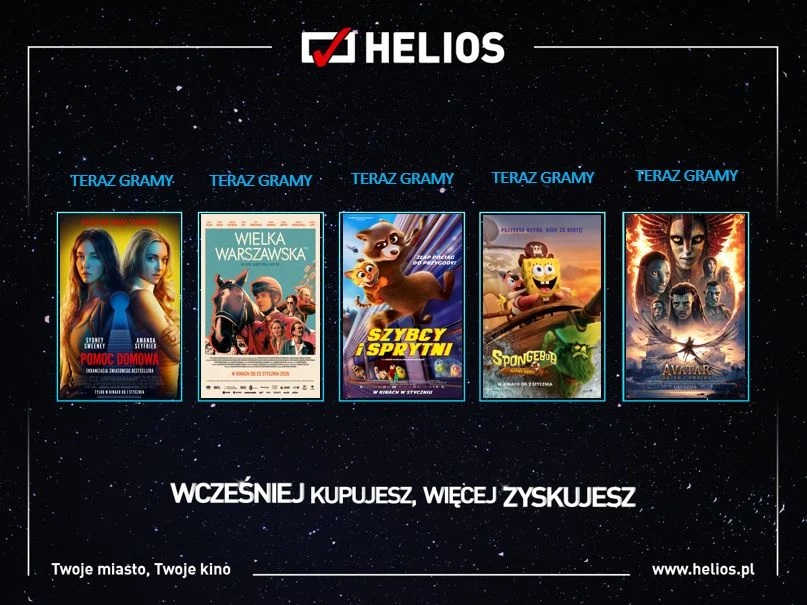 Helios prezentuje najnowszy repertuar