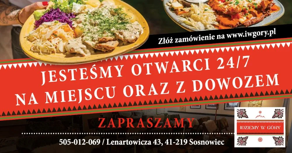 Głód nie zna godzin. Restauracja w Sosnowcu, która jest otwarta 24/7