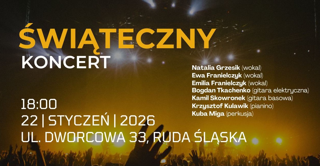 Stacja Biblioteka zaprasza na Koncert Świąteczny!