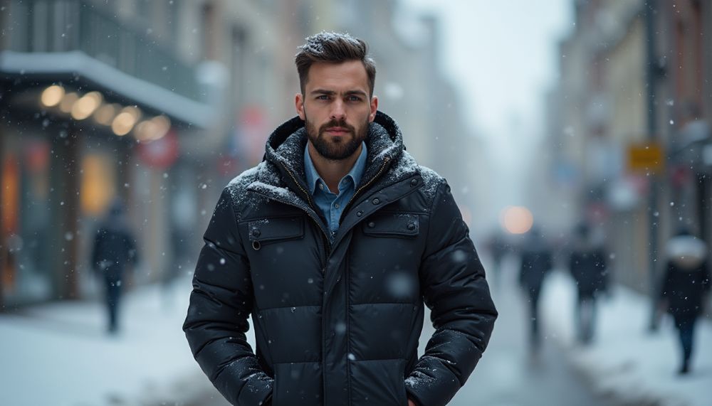 Męskie kurtki zimowe - jak wybrać model dopasowany do temperatury, stylu i trybu życia