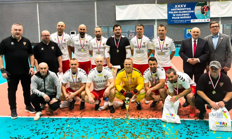 Oldboje Zagłębia halowymi mistrzami Polski!