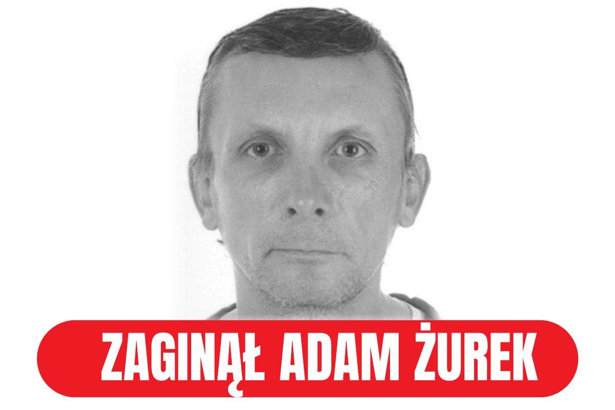Zaginął Adam Żurek - zgłoś każdą informację!
