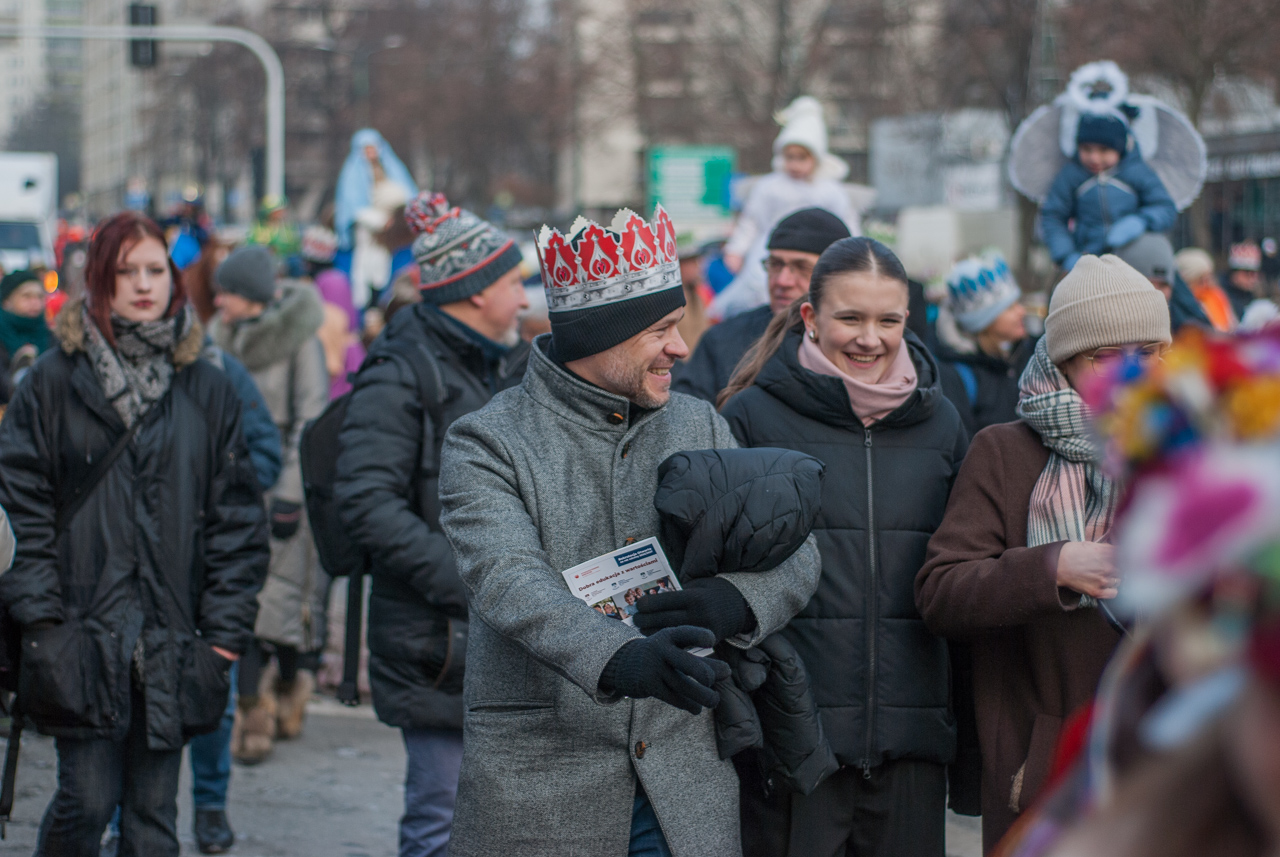 Katowicki Orszak Trzech Króli 2026. fotograf Krzysztof Chmielewski