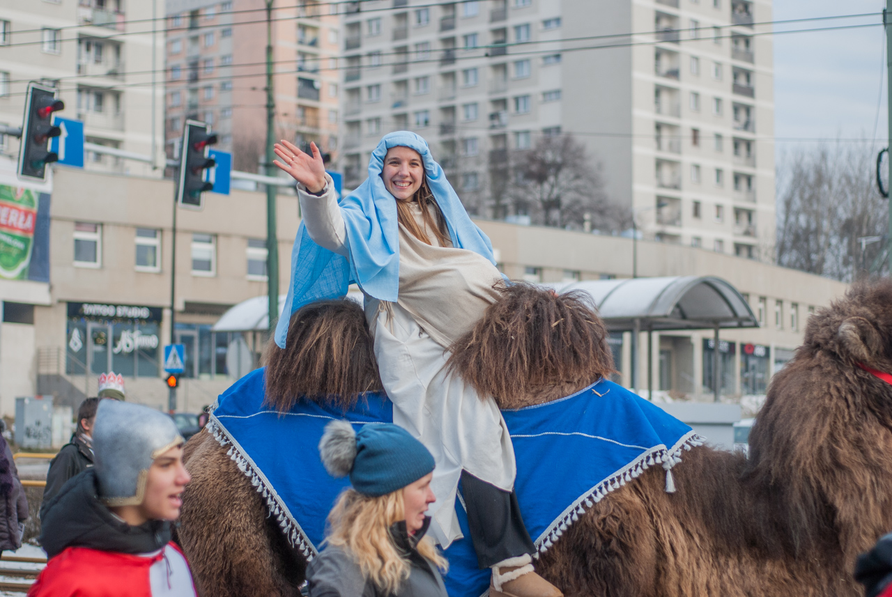 Katowicki Orszak Trzech Króli 2026. fotograf Krzysztof Chmielewski