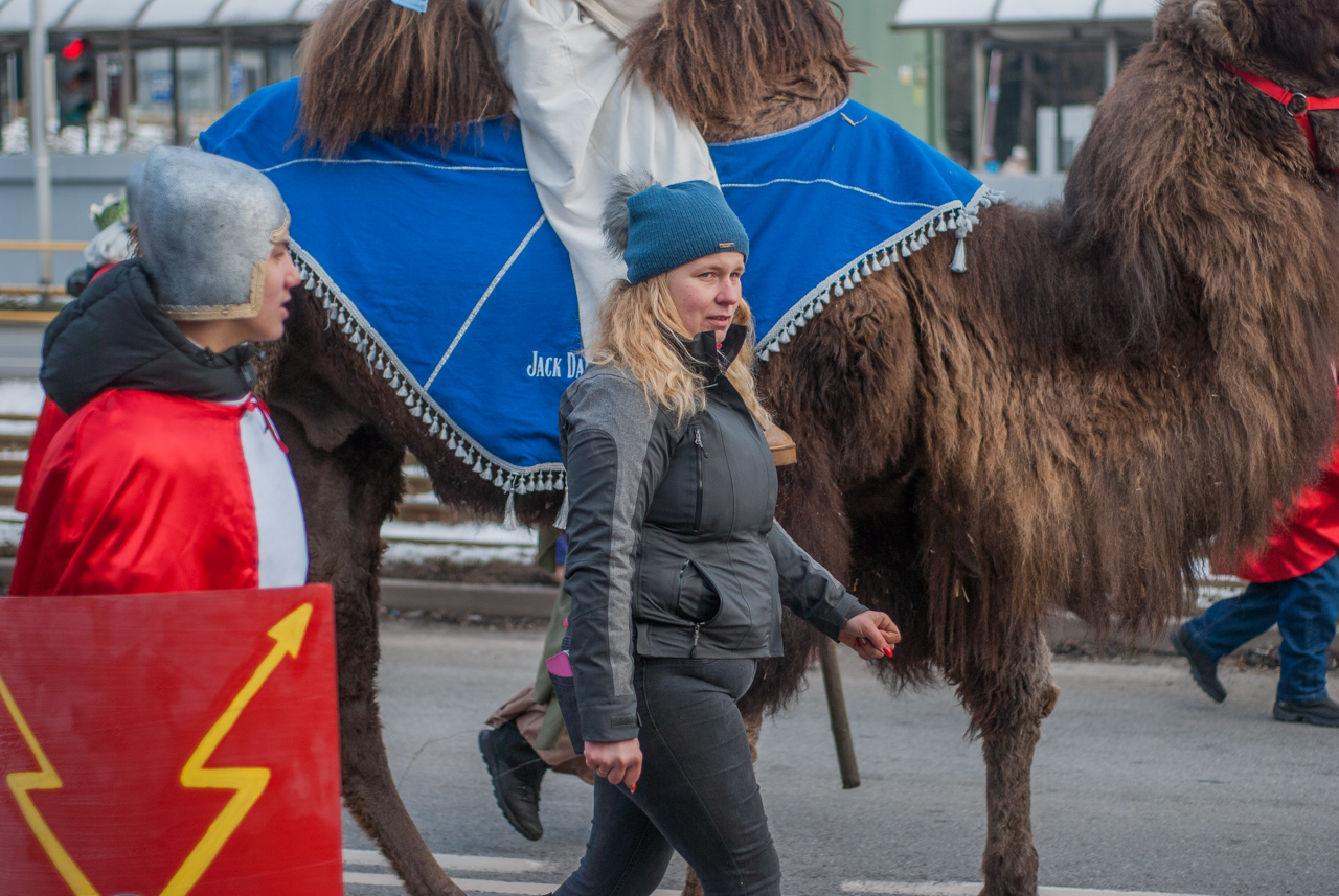 Katowicki Orszak Trzech Króli 2026. fotograf Krzysztof Chmielewski