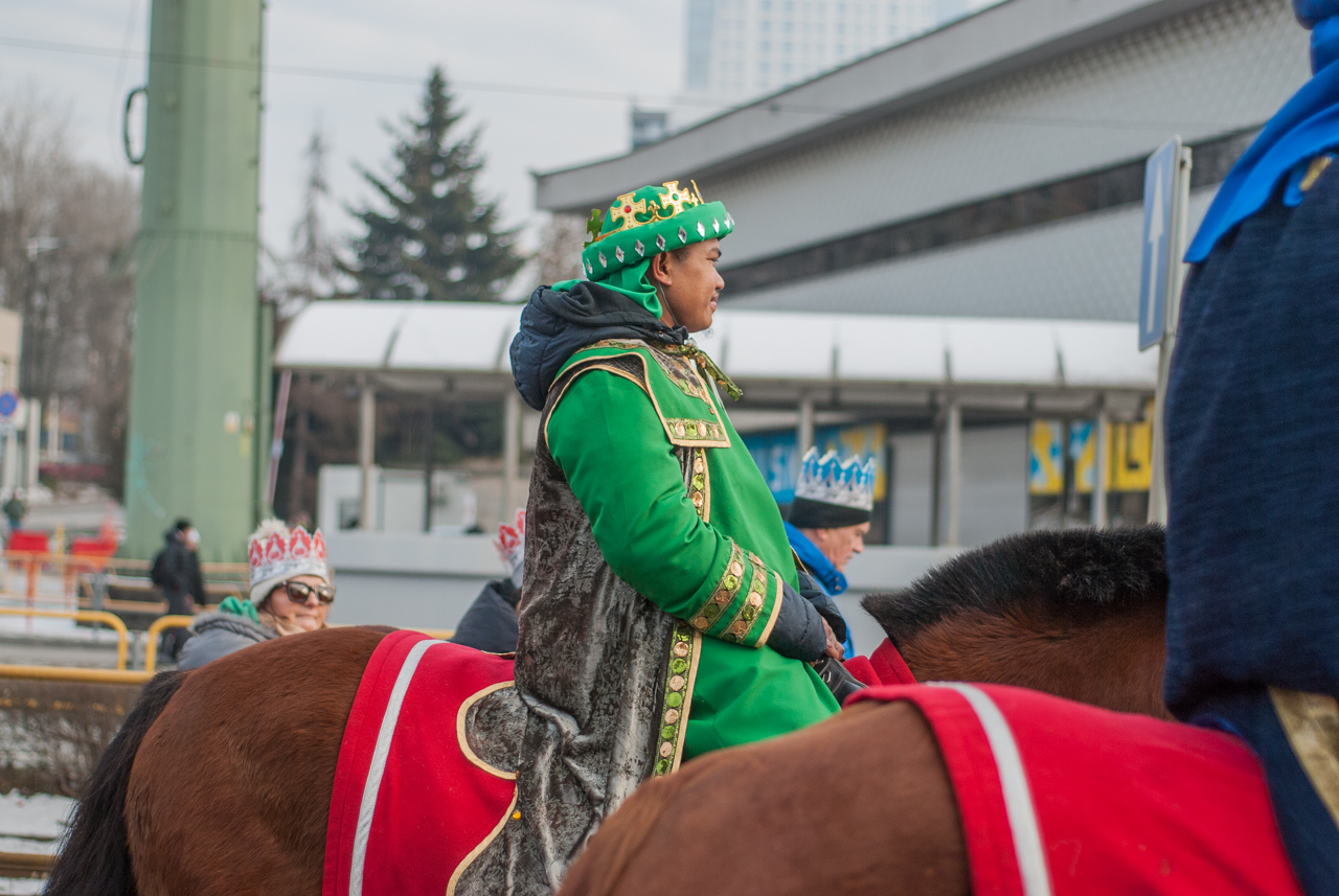 Katowicki Orszak Trzech Króli 2026. fotograf Krzysztof Chmielewski