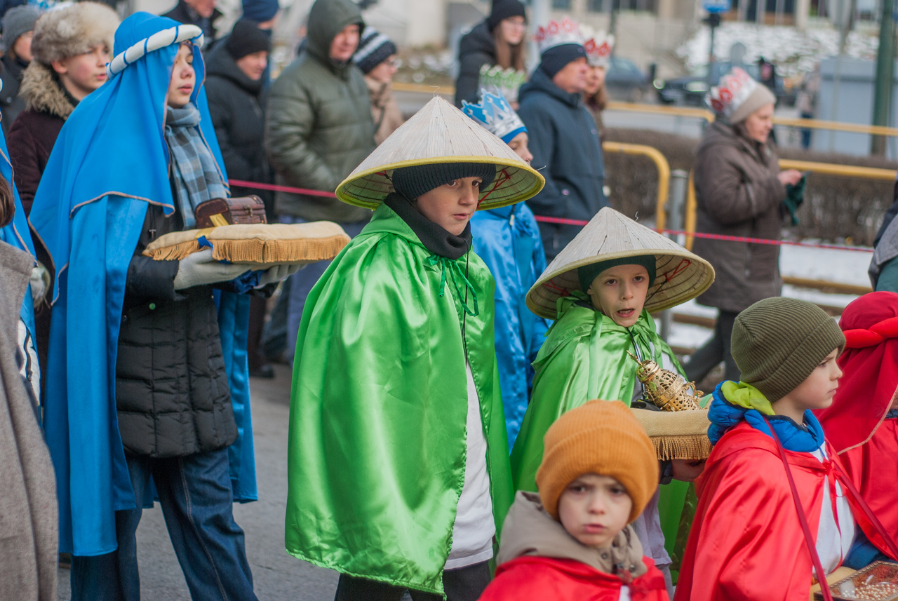 Katowicki Orszak Trzech Króli 2026. fotograf Krzysztof Chmielewski