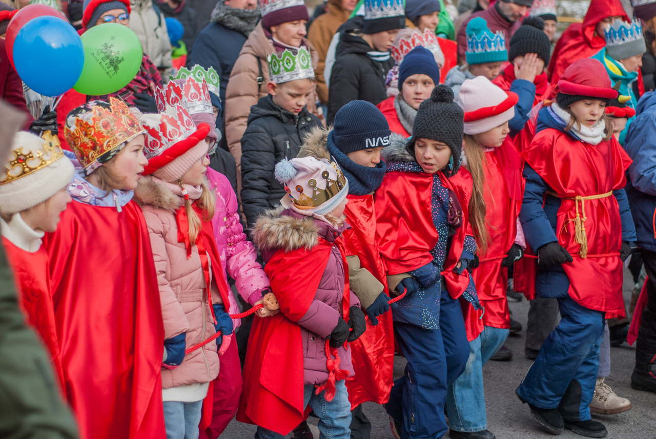 Katowicki Orszak Trzech Króli 2026. fotograf Krzysztof Chmielewski