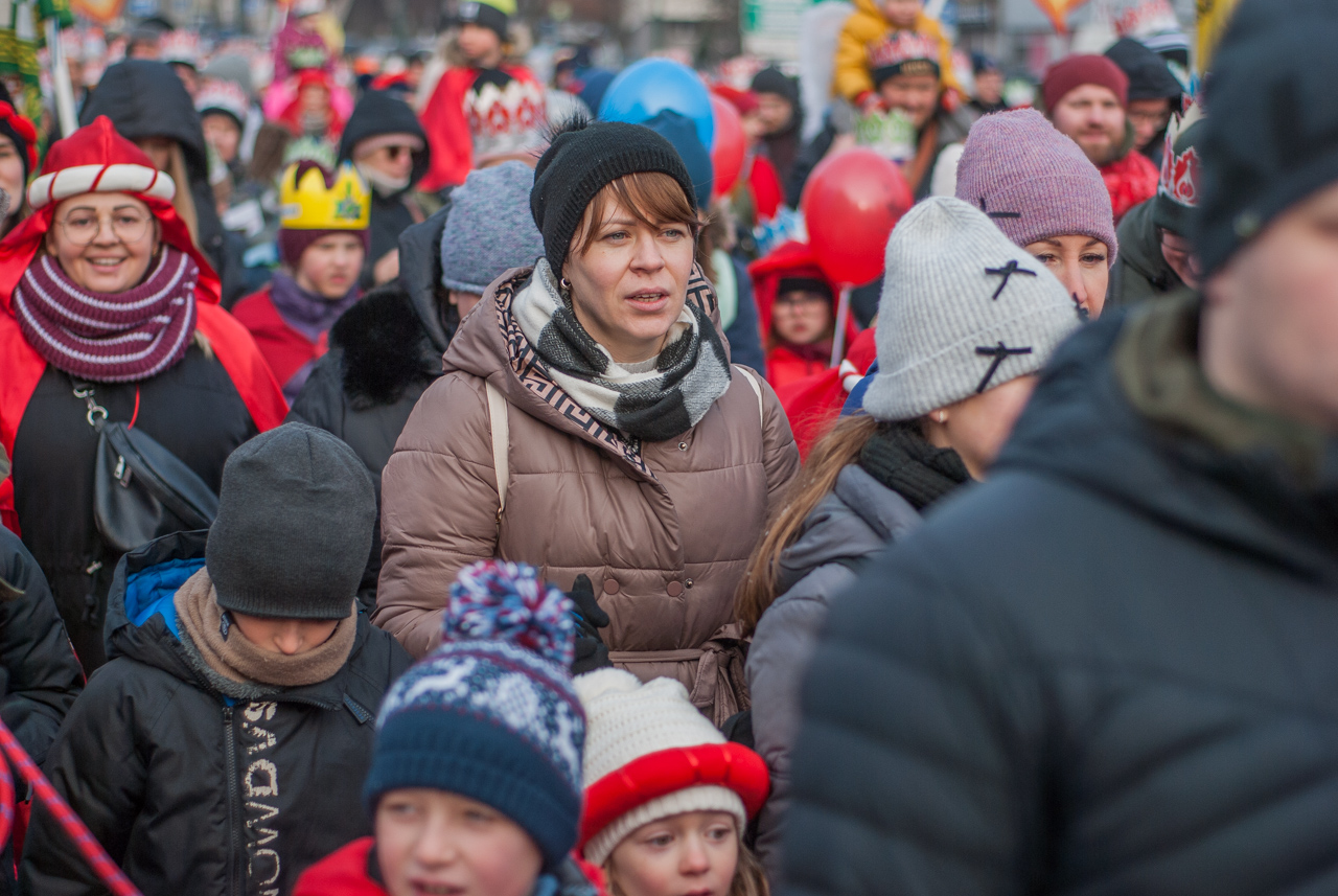 Katowicki Orszak Trzech Króli 2026. fotograf Krzysztof Chmielewski