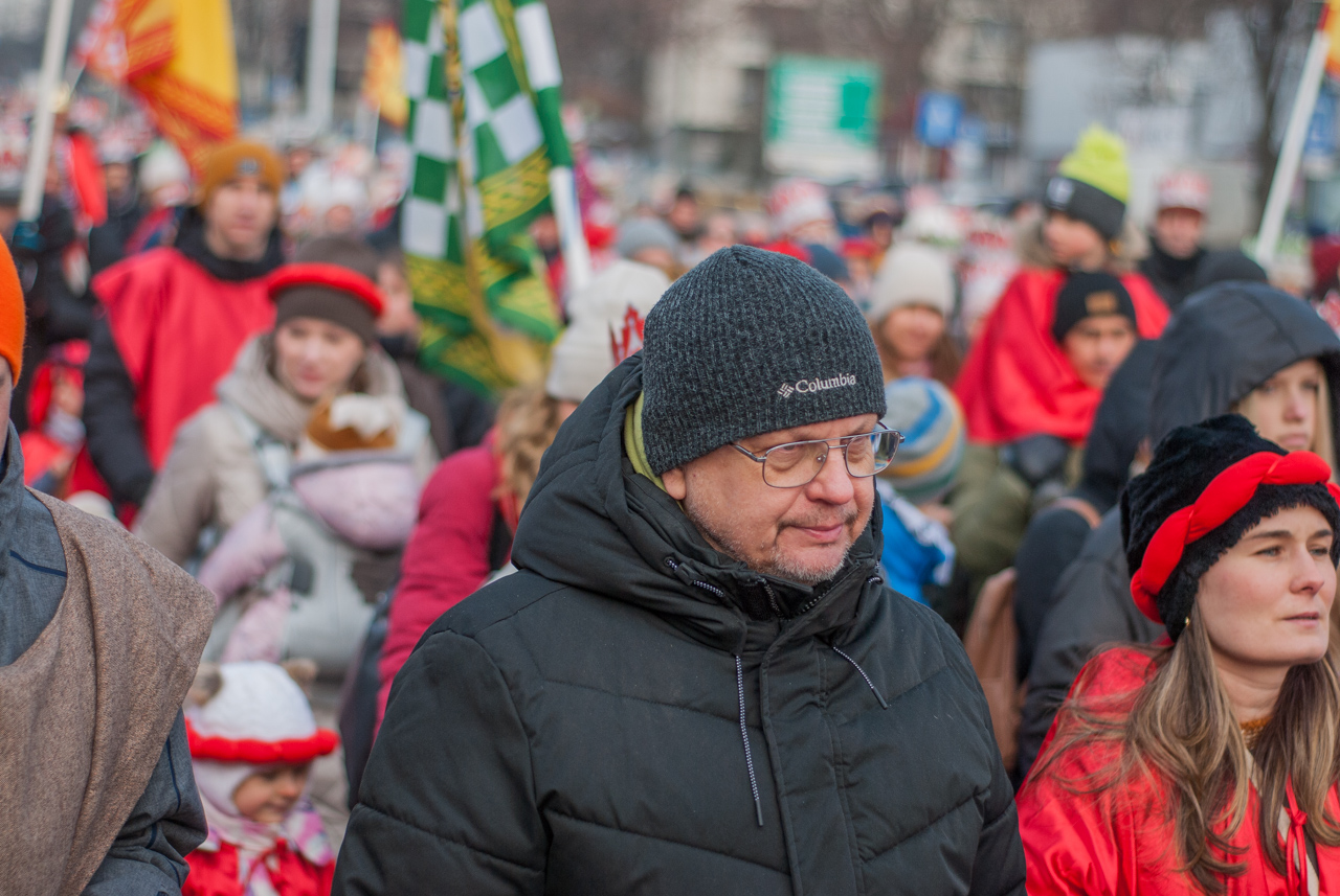 Katowicki Orszak Trzech Króli 2026. fotograf Krzysztof Chmielewski