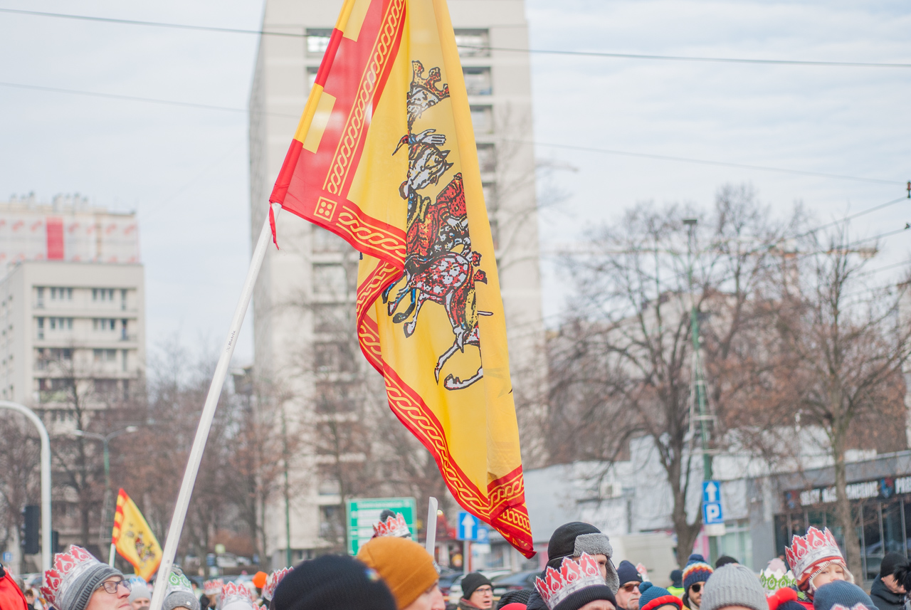 Katowicki Orszak Trzech Króli 2026. fotograf Krzysztof Chmielewski
