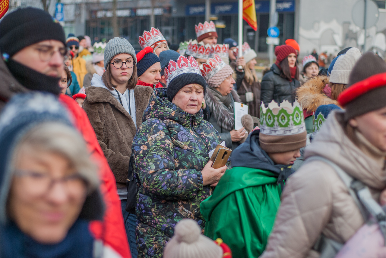Katowicki Orszak Trzech Króli 2026. fotograf Krzysztof Chmielewski