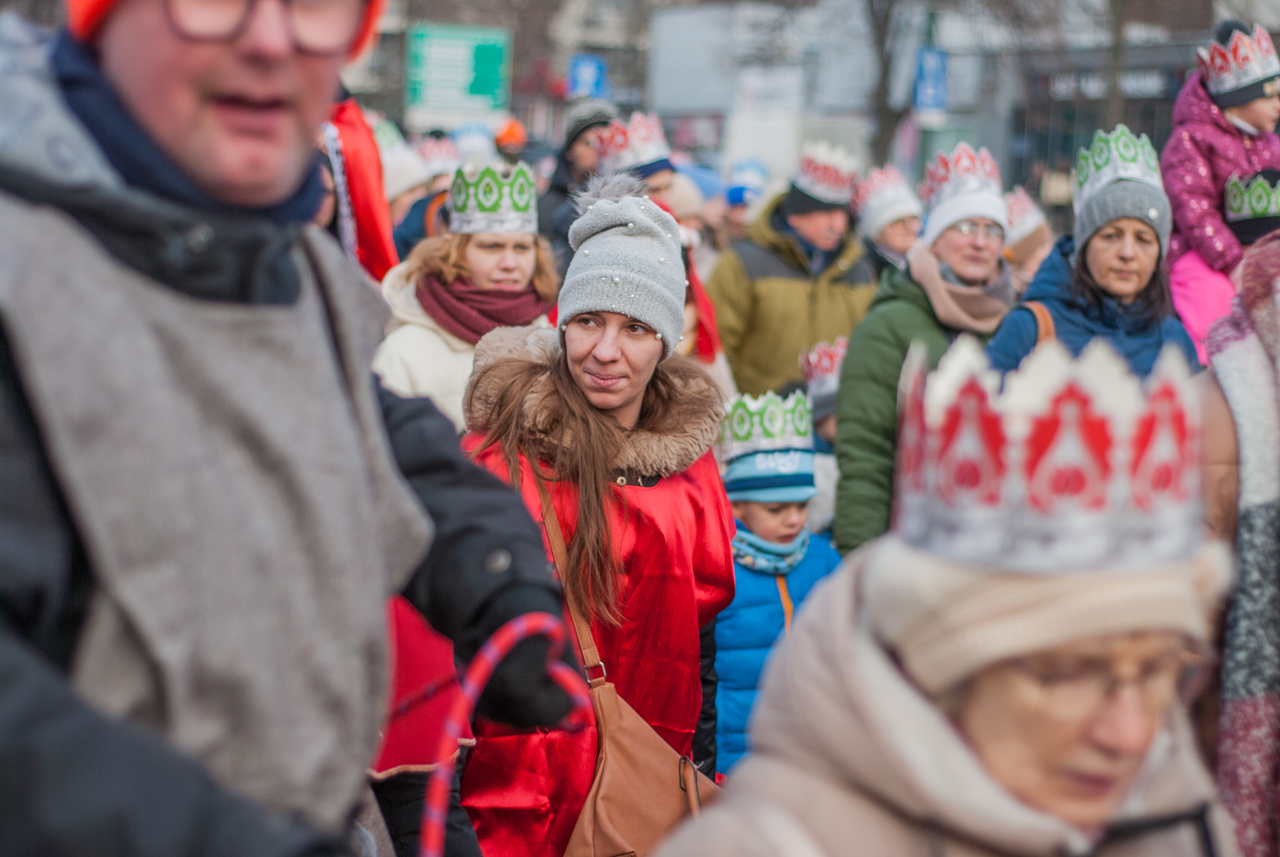 Katowicki Orszak Trzech Króli 2026. fotograf Krzysztof Chmielewski
