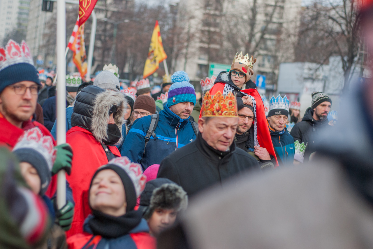 Katowicki Orszak Trzech Króli 2026. fotograf Krzysztof Chmielewski