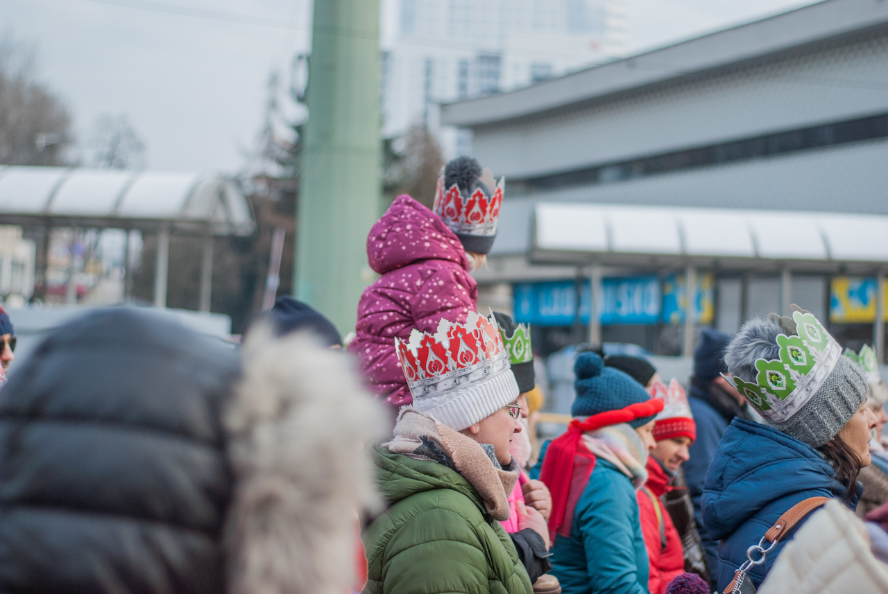 Katowicki Orszak Trzech Króli 2026. fotograf Krzysztof Chmielewski