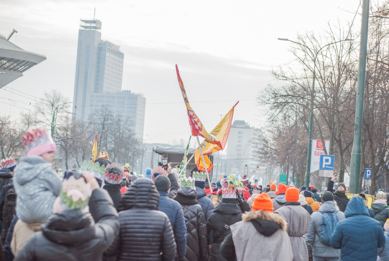 Katowicki Orszak Trzech Króli 2026. fotograf Krzysztof Chmielewski