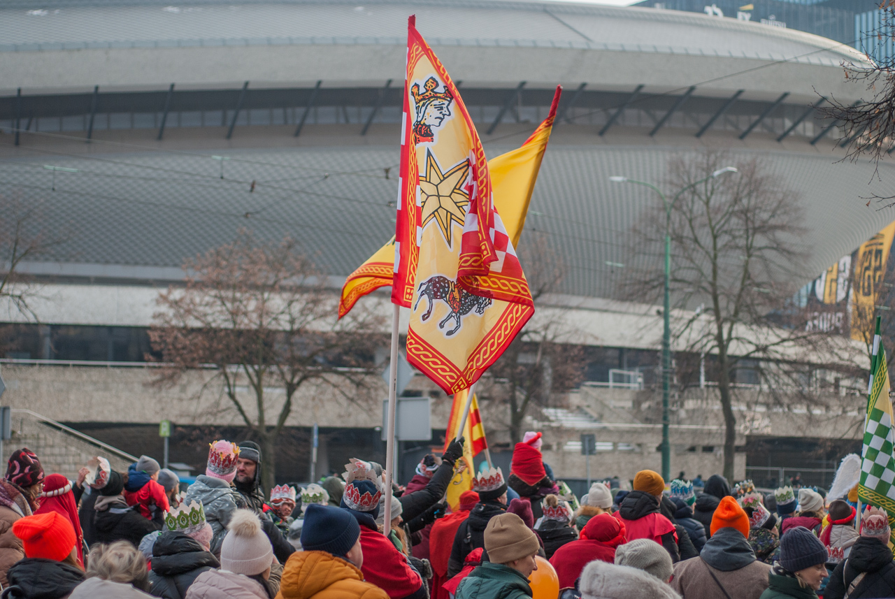 Katowicki Orszak Trzech Króli 2026. fotograf Krzysztof Chmielewski