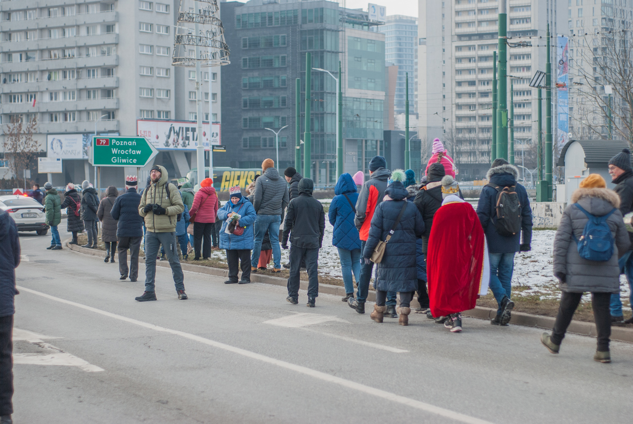 Katowicki Orszak Trzech Króli 2026. fotograf Krzysztof Chmielewski