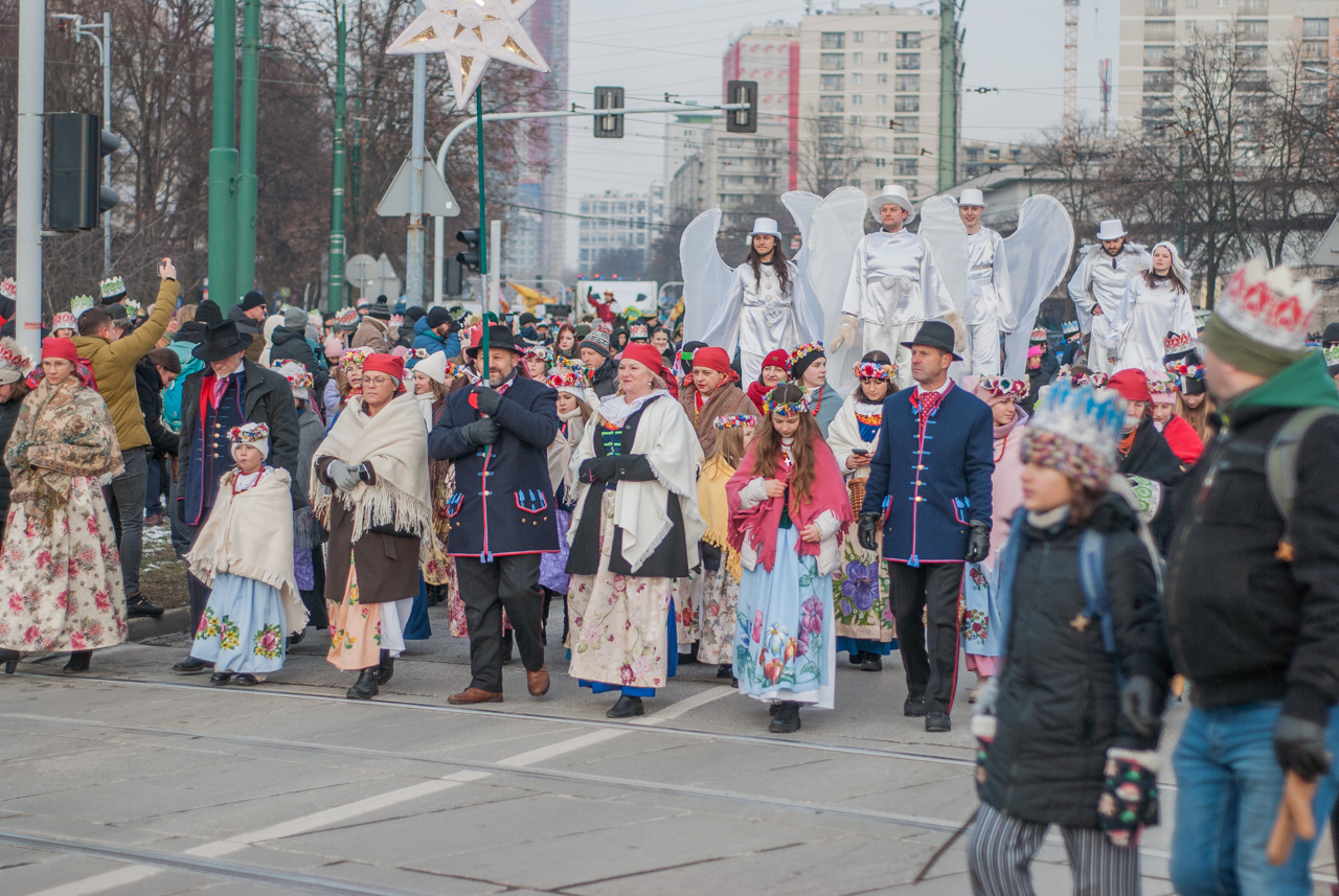 Katowicki Orszak Trzech Króli 2026. fotograf Krzysztof Chmielewski