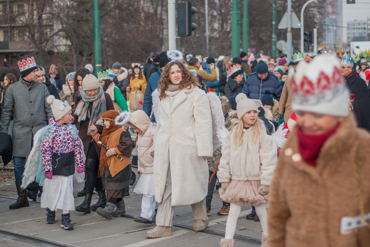 Katowicki Orszak Trzech Króli 2026. fotograf Krzysztof Chmielewski