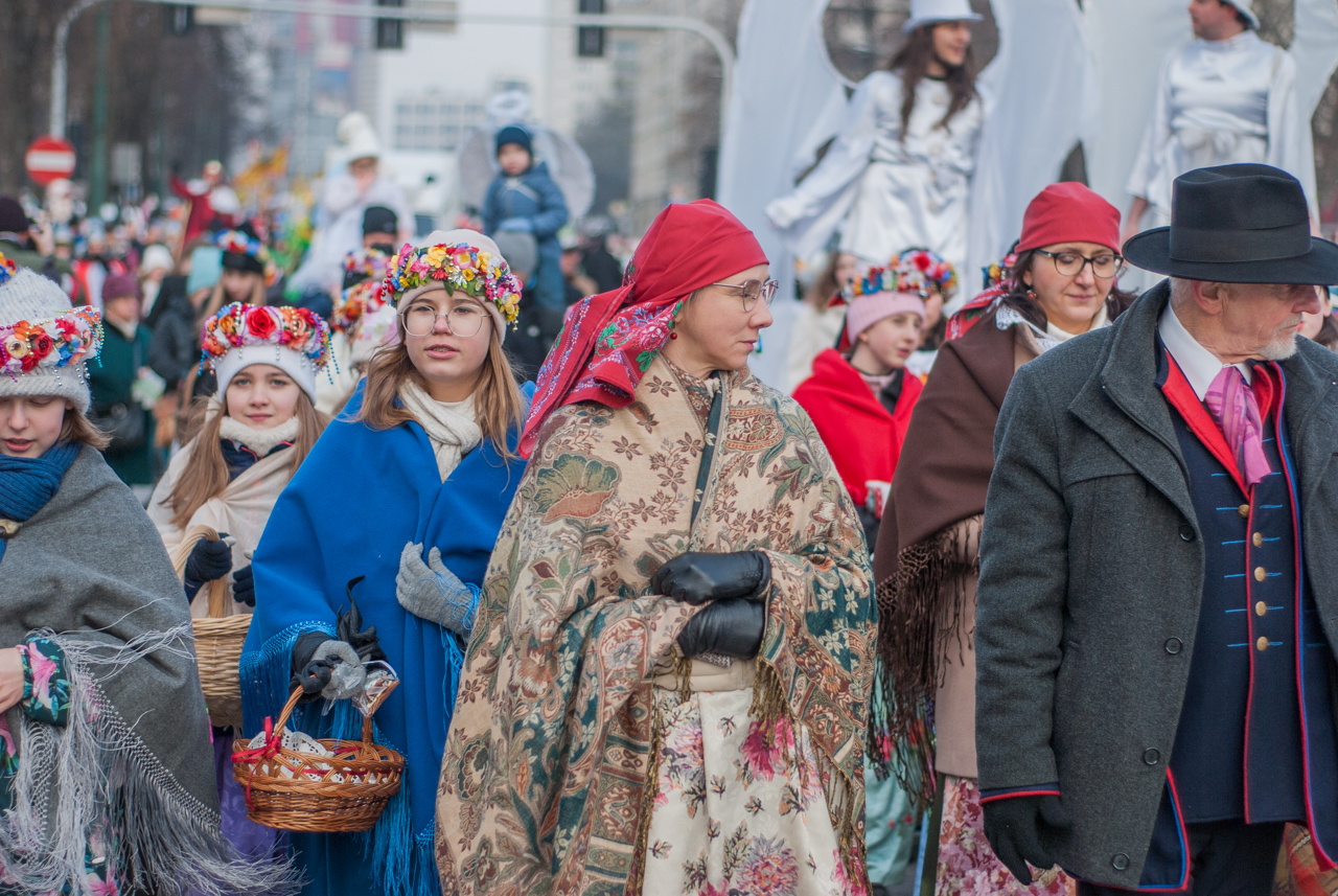Katowicki Orszak Trzech Króli 2026. fotograf Krzysztof Chmielewski