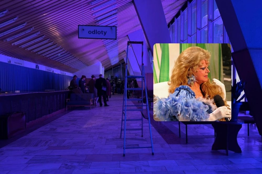 Film o Violetcie Villas powstaje w Rudzie Śląskiej – Hala MOSiR zamieniła się w lotnisko lat 60.