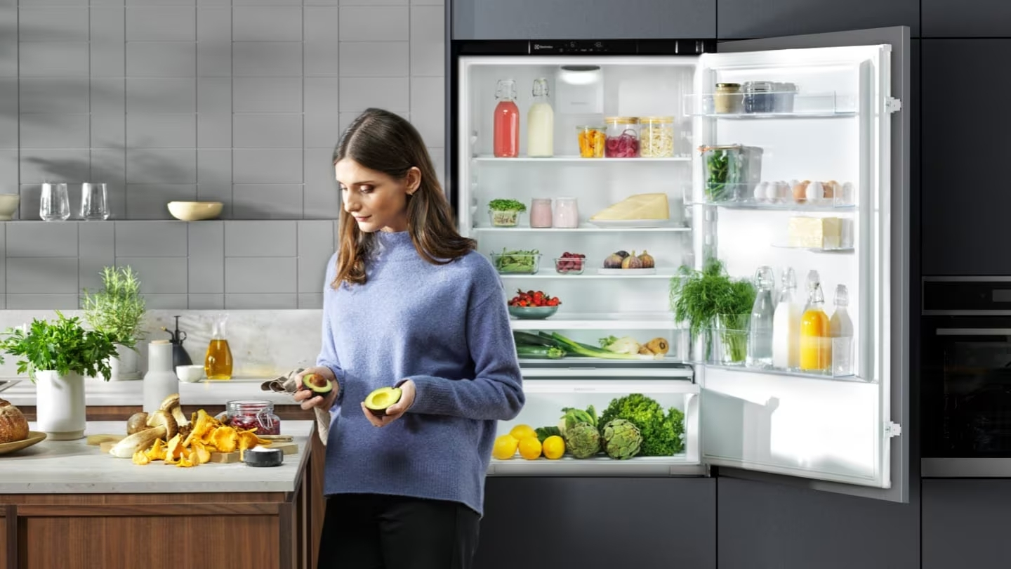 Zachowaj smak i świeżość żywności na dłużej z lodówką Electrolux