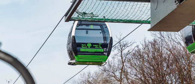 Budowa trzeciego odcinka Elki: czasowe zmiany w funkcjonowaniu kolei linowej