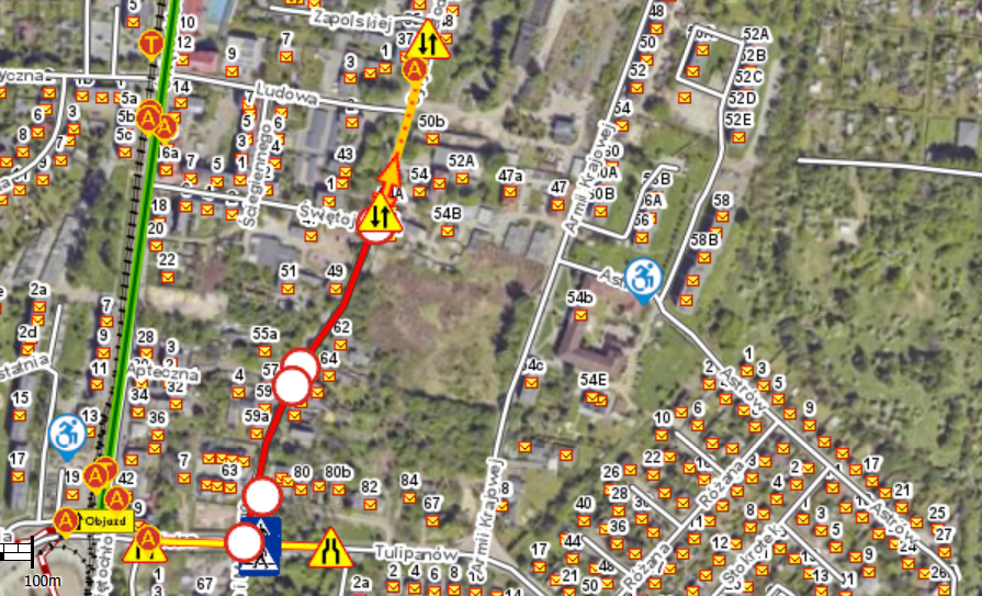 Uwaga kierowcy! Zmiana organizacji ruchu na ul. Cyryla i Metodego