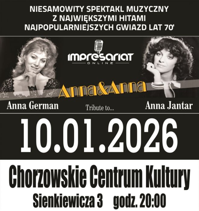 ANNA&ANNA – spektakl muzyczny