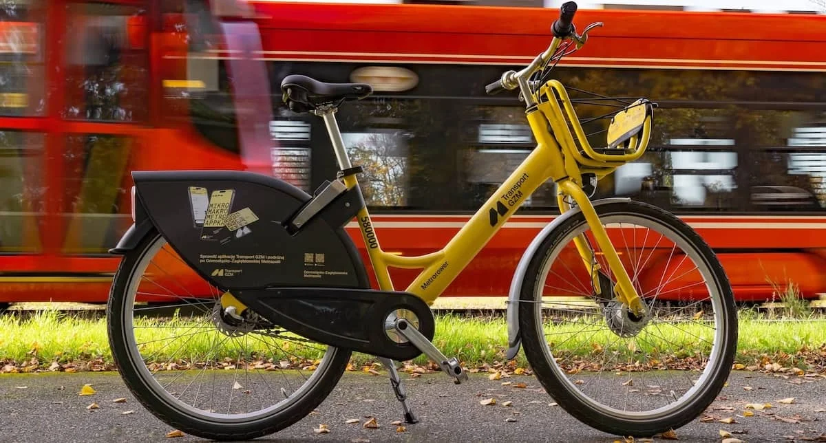 Zmiana lokalizacji stacji Roweru Metropolitalnego w Katowicach. Ważna informacja dla rowerzystów