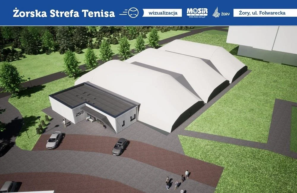 Żory z nową halą tenisową – 5 mln zł na rozwój infrastruktury sportowej