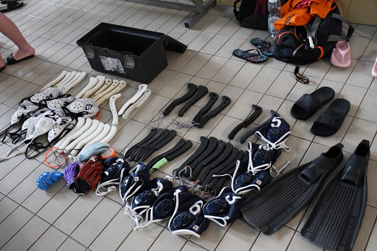 Hokej pod wodą wrócił do Rudy Śląskiej. Trzeci mecz dla WOŚP za nami