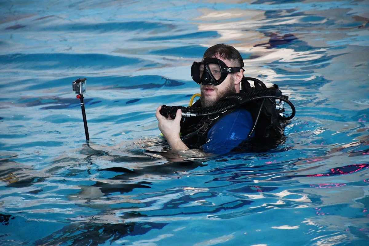 Hokej pod wodą wrócił do Rudy Śląskiej. Trzeci mecz dla WOŚP za nami