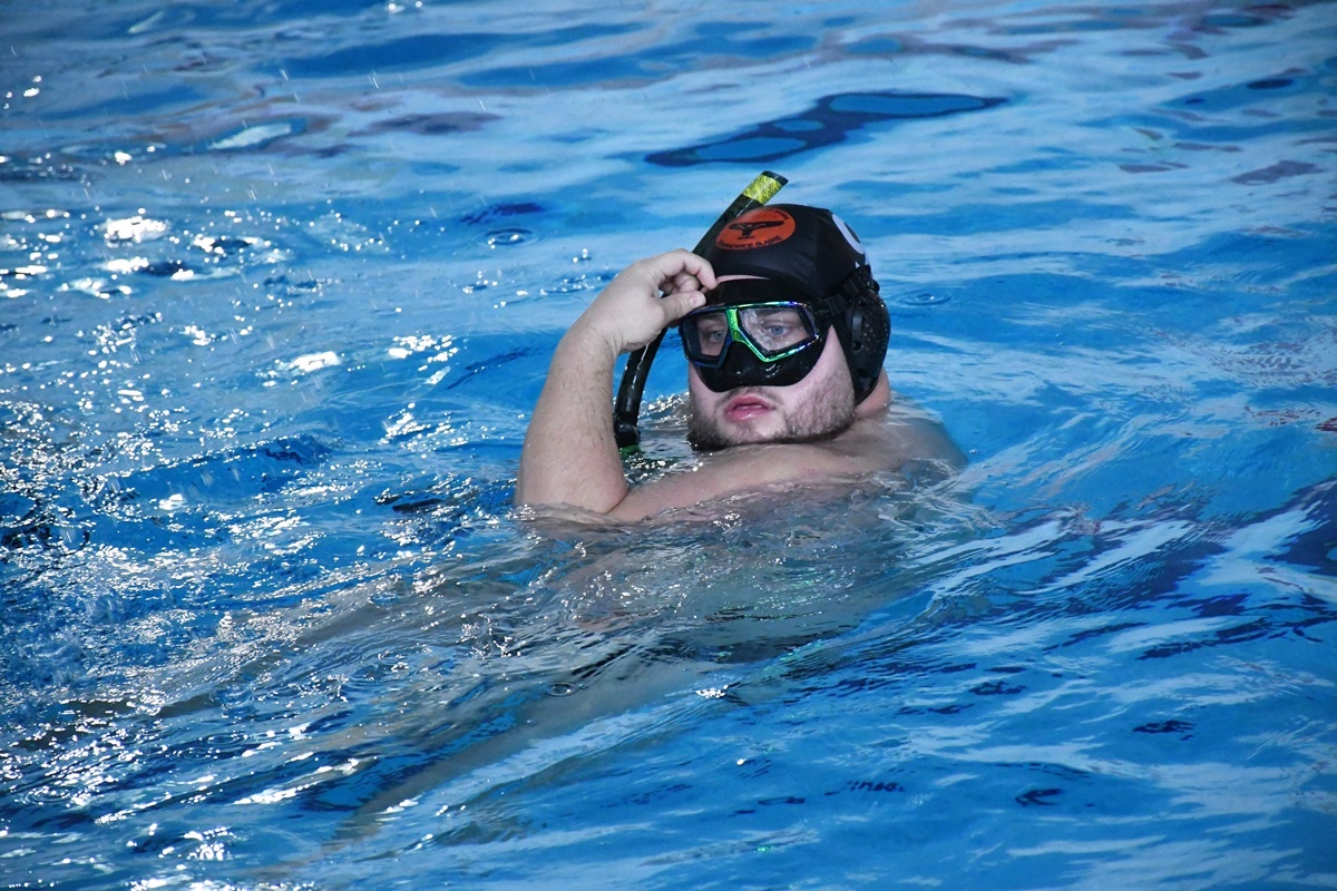 Hokej pod wodą wrócił do Rudy Śląskiej. Trzeci mecz dla WOŚP za nami