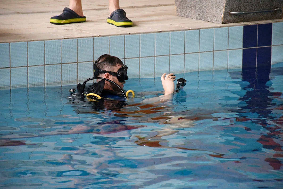 Hokej pod wodą wrócił do Rudy Śląskiej. Trzeci mecz dla WOŚP za nami