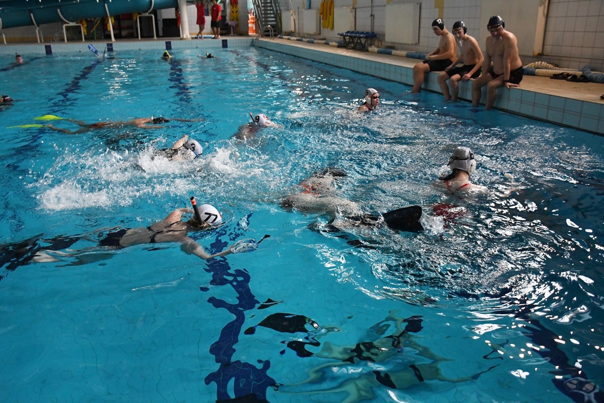 Hokej pod wodą wrócił do Rudy Śląskiej. Trzeci mecz dla WOŚP za nami