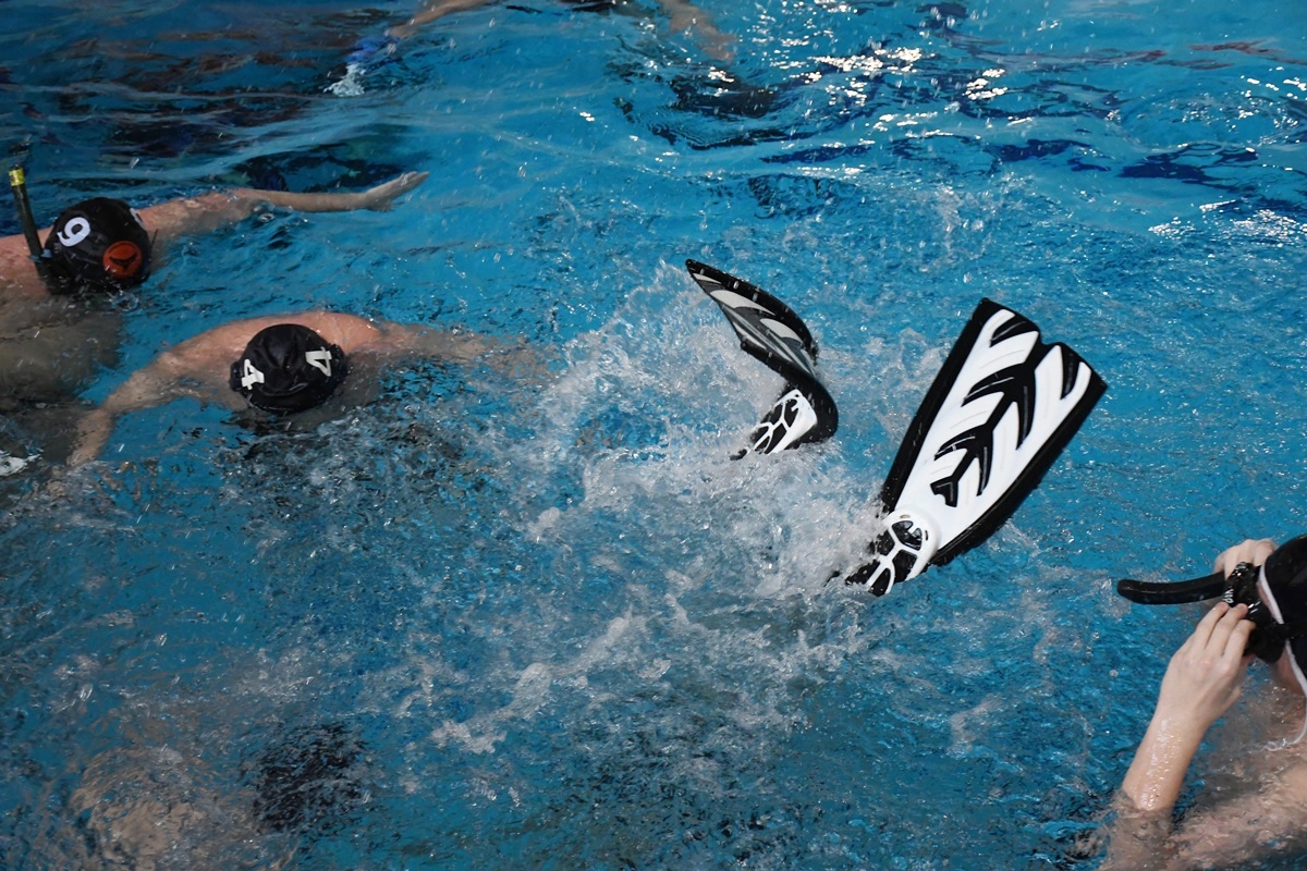 Hokej pod wodą wrócił do Rudy Śląskiej. Trzeci mecz dla WOŚP za nami