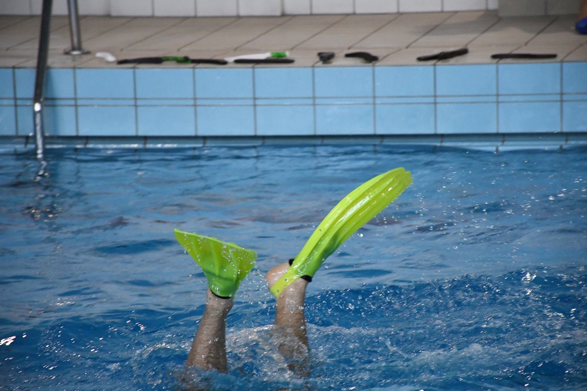 Hokej pod wodą wrócił do Rudy Śląskiej. Trzeci mecz dla WOŚP za nami