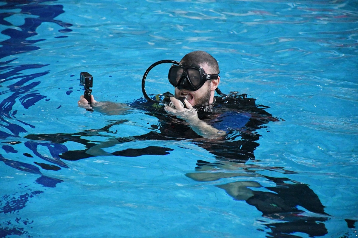 Hokej pod wodą wrócił do Rudy Śląskiej. Trzeci mecz dla WOŚP za nami