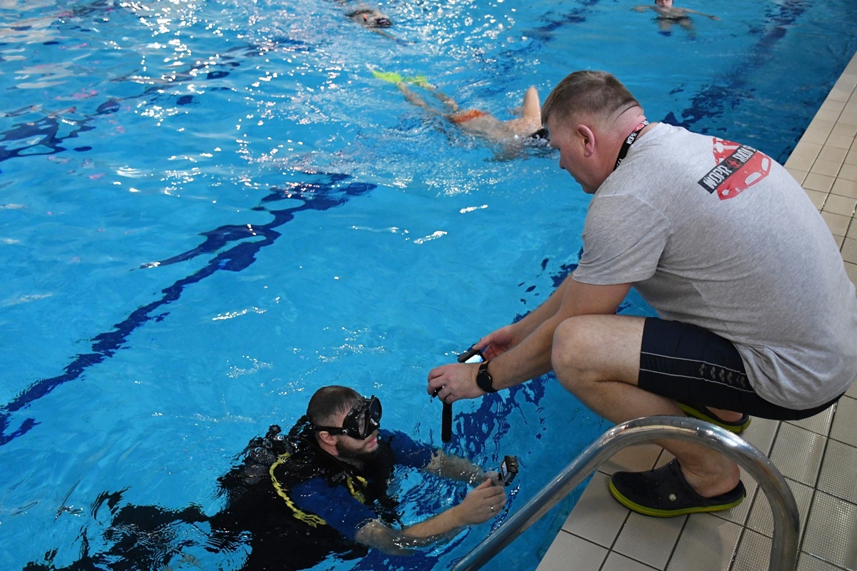 Hokej pod wodą wrócił do Rudy Śląskiej. Trzeci mecz dla WOŚP za nami