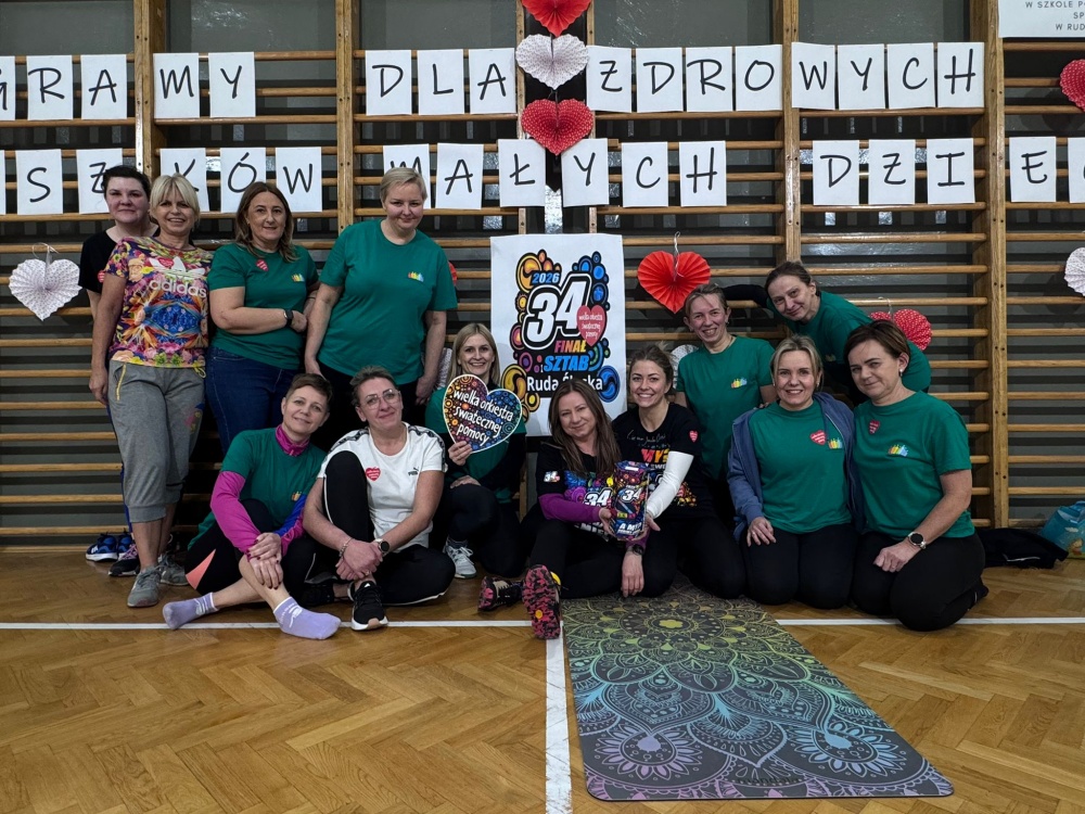 Maraton Fitness w Rudzie Śląskiej – Gramy z Sercem dla WOŚP!