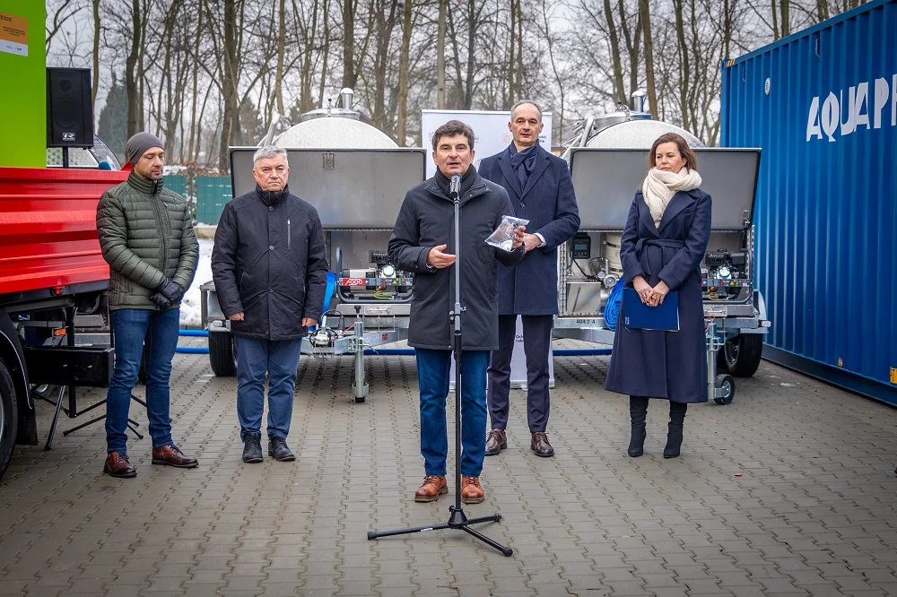 Mobilne stacje uzdatniania i agregaty: Tychy dozbrajają system bezpieczeństwa wody