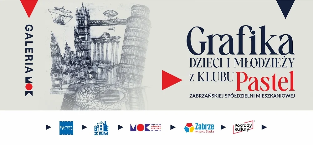 Grafika młodych twórców z Klubu Pastel ZSM. Wernisaż 26 stycznia w Miejskim Ośrodku Kultury