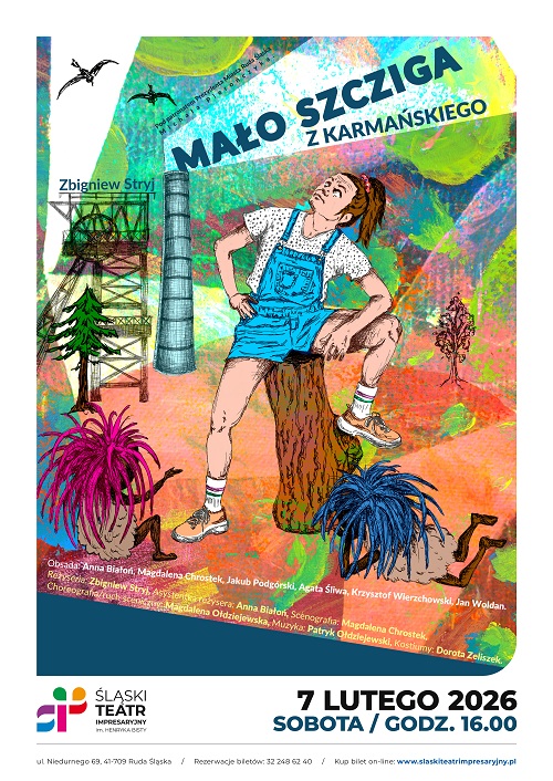 MAŁO SZCZIGA Z KARMAŃSKIEGO - spektakl familijny