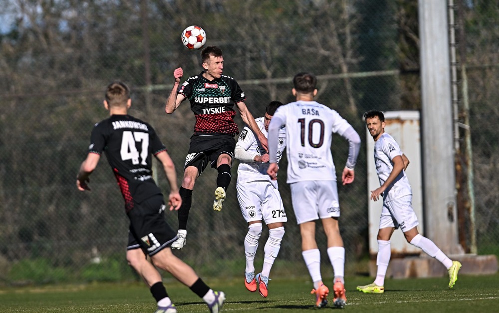 GKS Tychy wygrywa z kosowskim SC Gjilan w trzecim sparingu przed rundą wiosenną